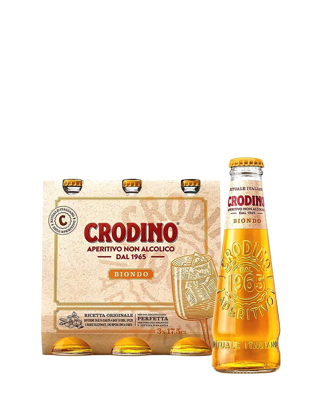 Crodino Alkoholfreier Bitteraperitiv 3er x 0,098 l