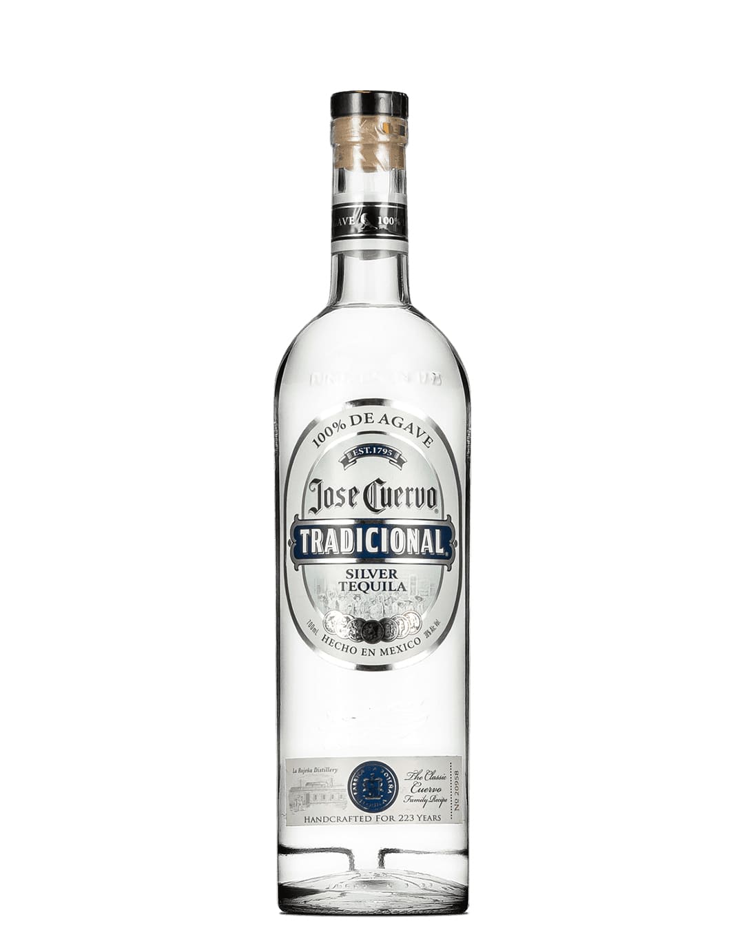 Cuervo Jose Tradicional Silver 38% – 0,70