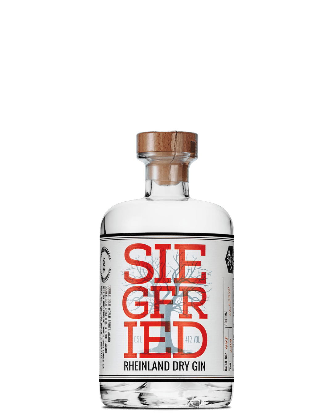 Gin Rheinland Siegfried – 41% ml Dry GmbH 500 Niagara Warenhandels –