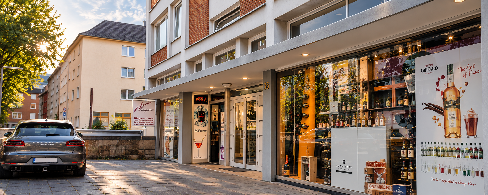 Niagara GmbH Storefront in Köln